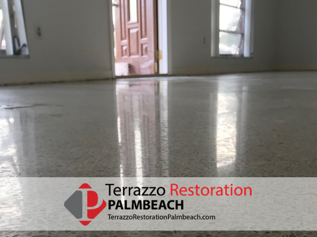 Terrazzo Polishing Process Palm Beach