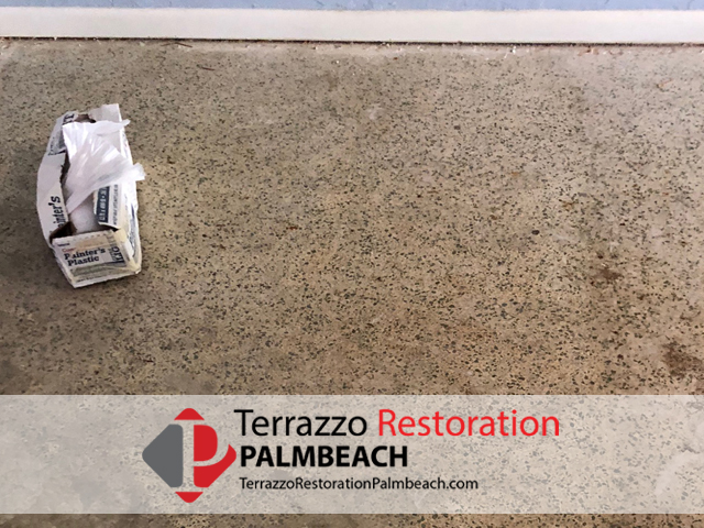 Terrazzo Floor Clean Process Palm Beach