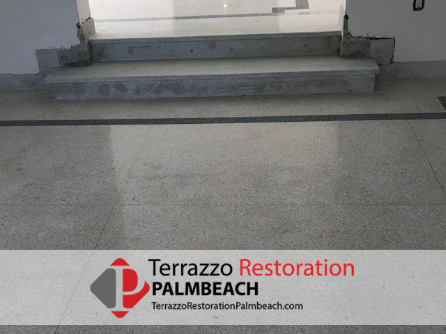 Terrazzo Polishing Process Palm Beach