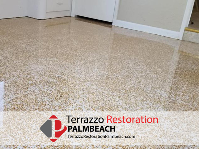 Terrazzo Floor Clean Repair Palm Beach