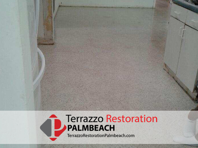 Terrazzo Floor Cleaning and Restore Palm Beach