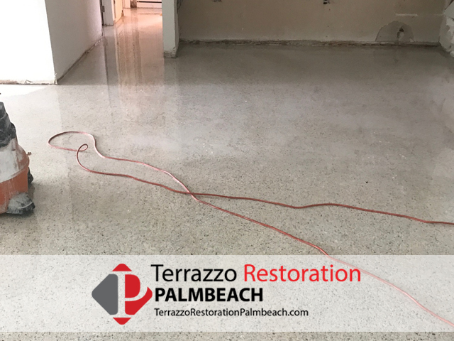 Clean Terrazzo Floor Restoration Palm Beach